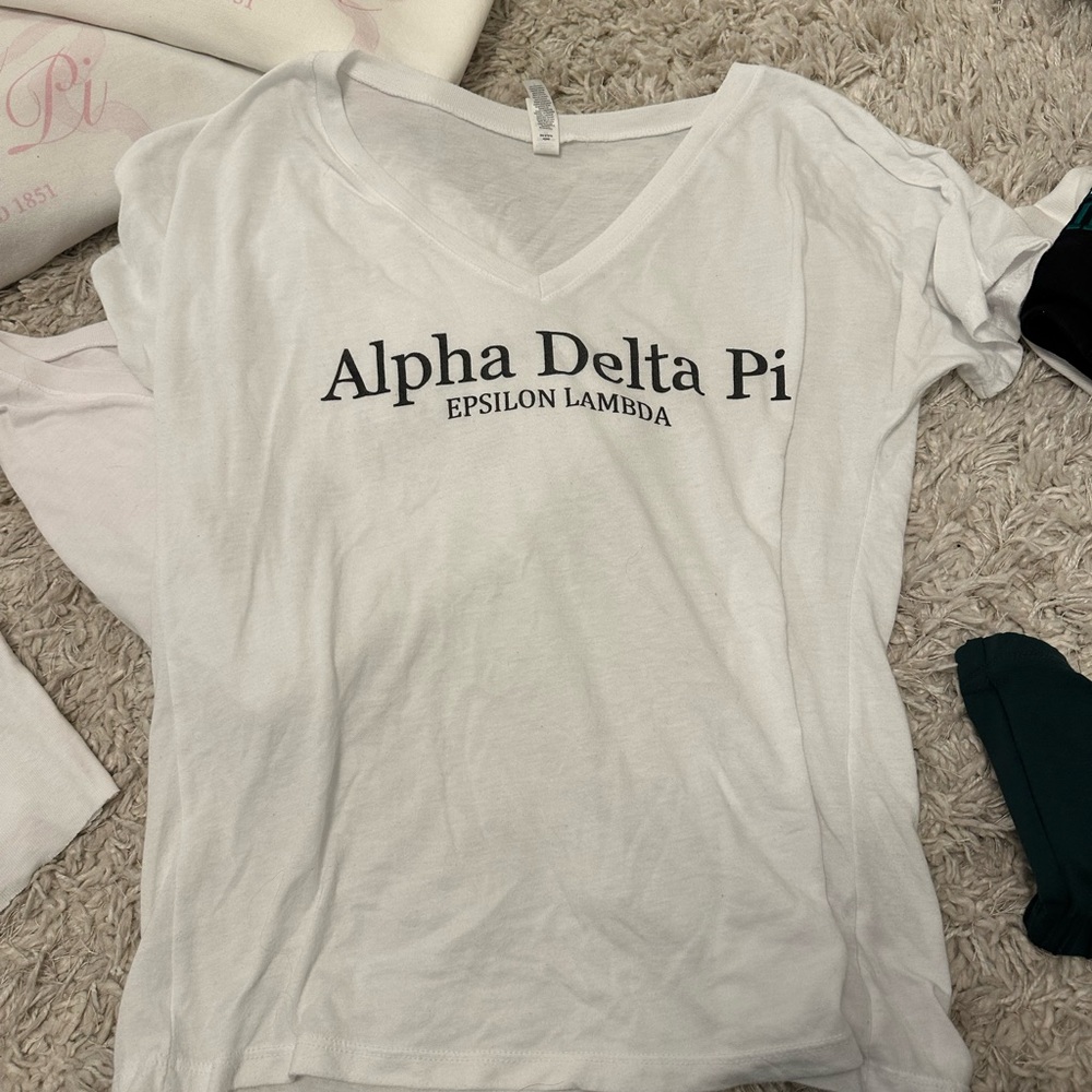 adpi white tee